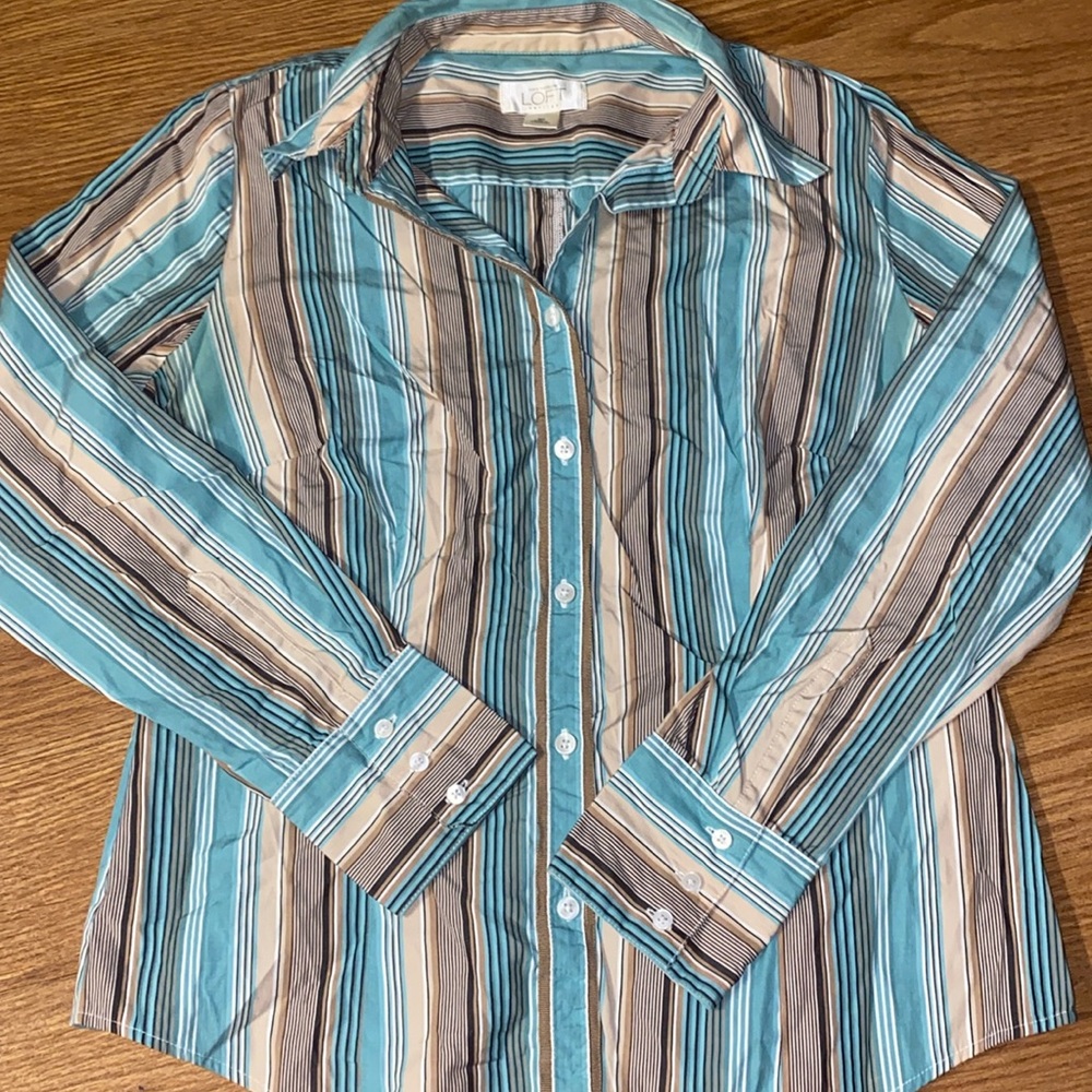 Petite Ann Taylor Women’s Button Down